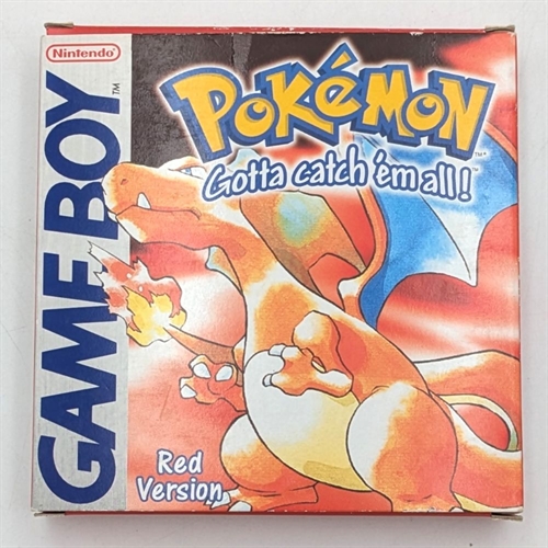 Pokemon Red Version - Complete In Box - GameBoy Original (B Grade) (Used) (ENG)